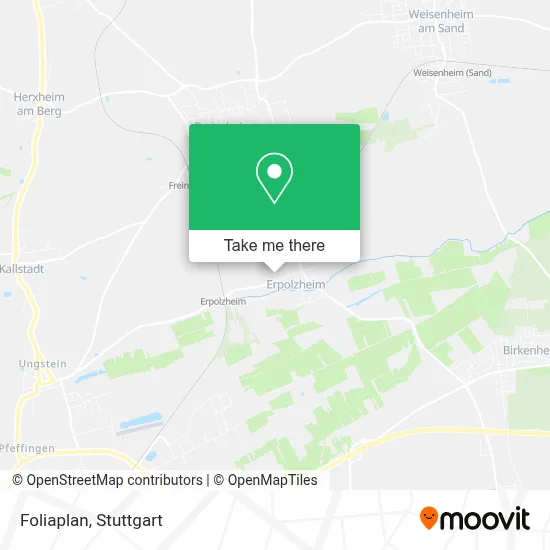 Foliaplan map