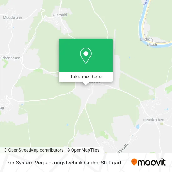 Pro-System Verpackungstechnik Gmbh map