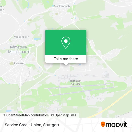 Service Credit Union map