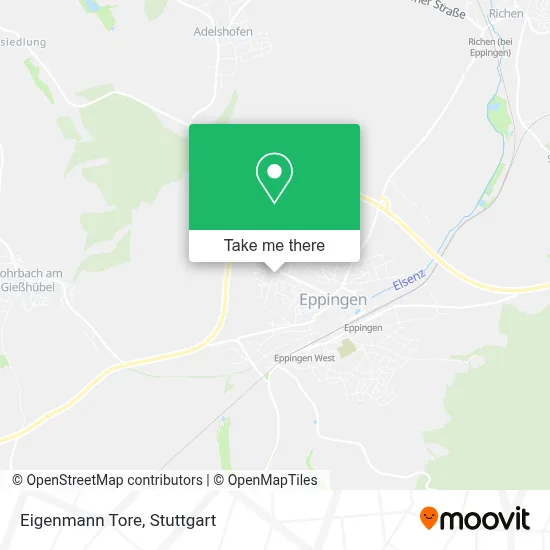 Eigenmann Tore map