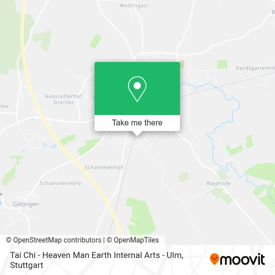 Tai Chi - Heaven Man Earth Internal Arts - Ulm map