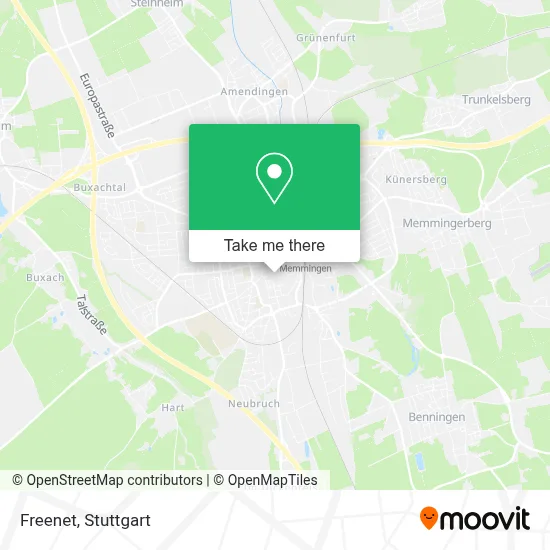 Freenet map