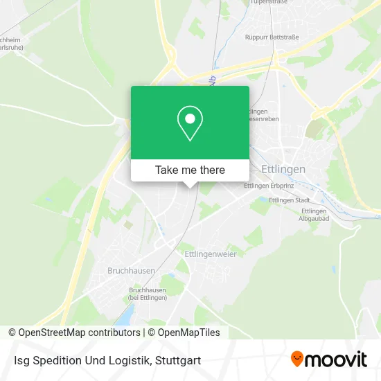 Isg Spedition Und Logistik map