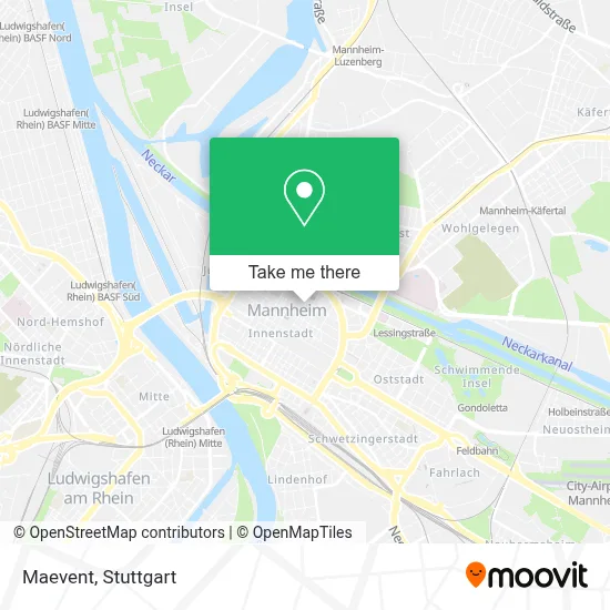 Maevent map