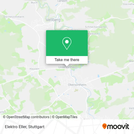 Elektro Eller map