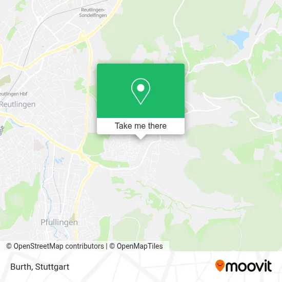 Burth map