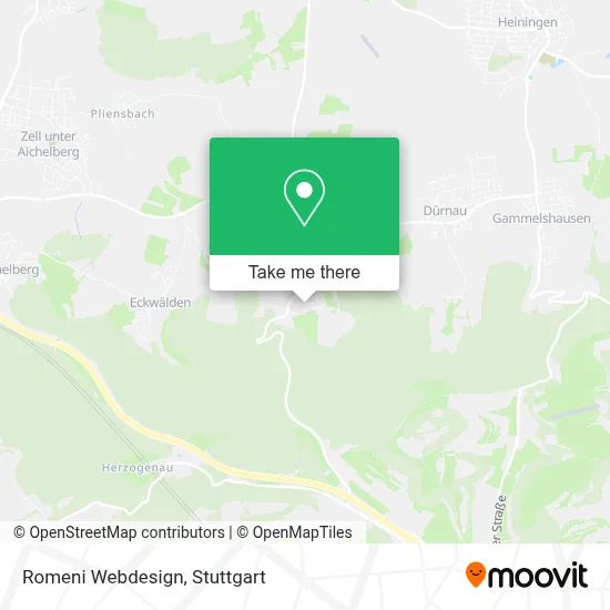 Romeni Webdesign map