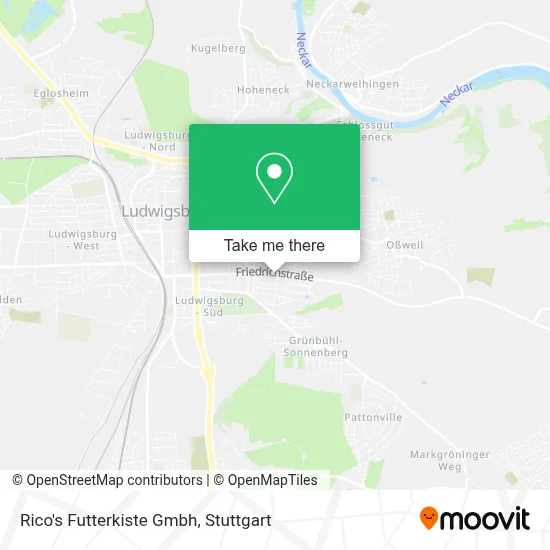 Rico's Futterkiste Gmbh map