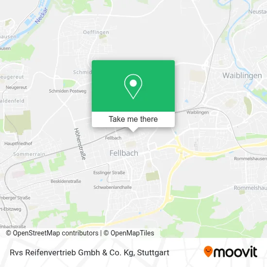 Rvs Reifenvertrieb Gmbh & Co. Kg map