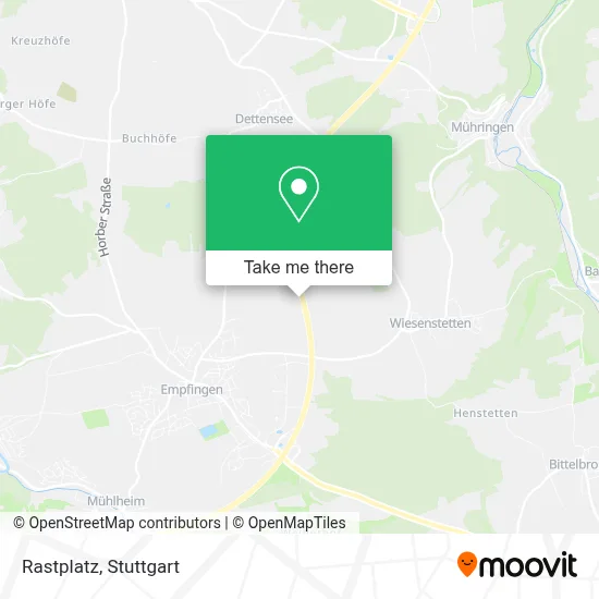 Rastplatz map