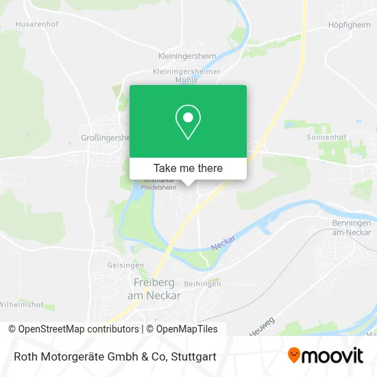 Roth Motorgeräte Gmbh & Co map