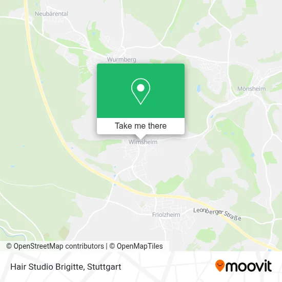 Haarstudio Brigitte map