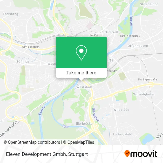 Eleven Development Gmbh map