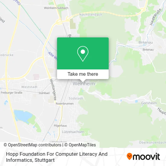 Hopp Foundation For Computer Literacy And Informatics map