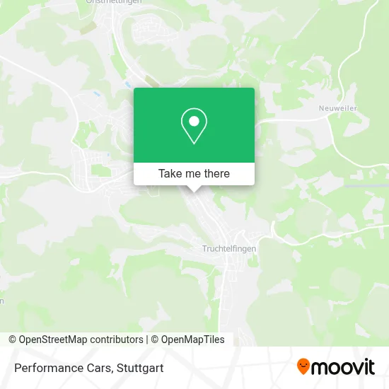 Performance Cars map