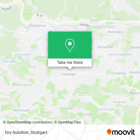 Dry-Solution map