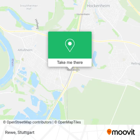 Rewe map