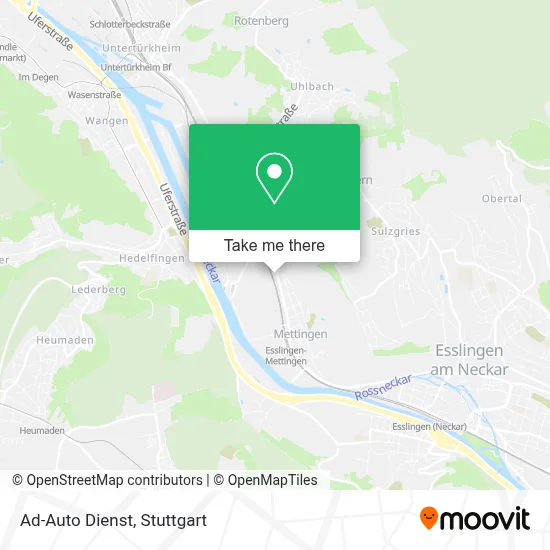 Ad-Auto Dienst map