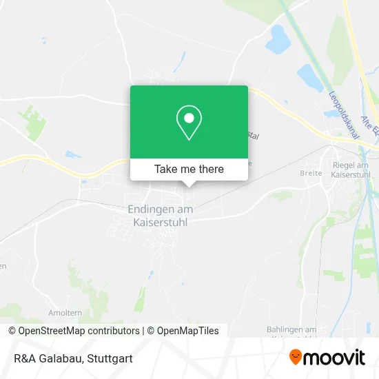 R&A Galabau map