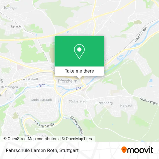 Fahrschule Larsen Roth map
