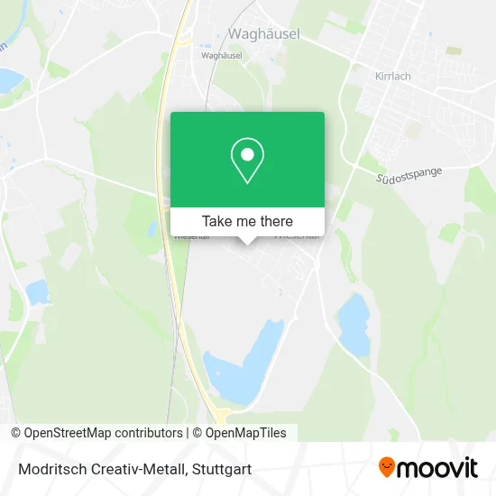 Modritsch Creativ-Metall map