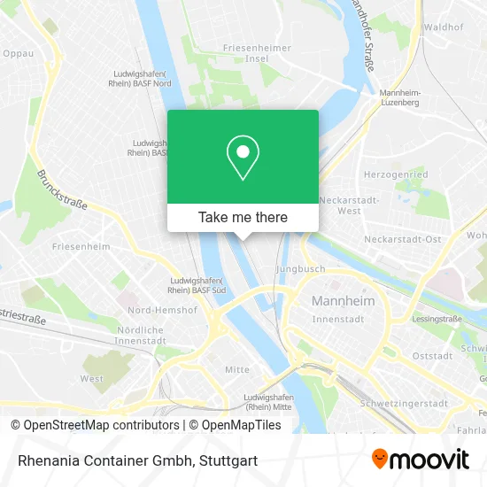 Rhenania Container Gmbh map