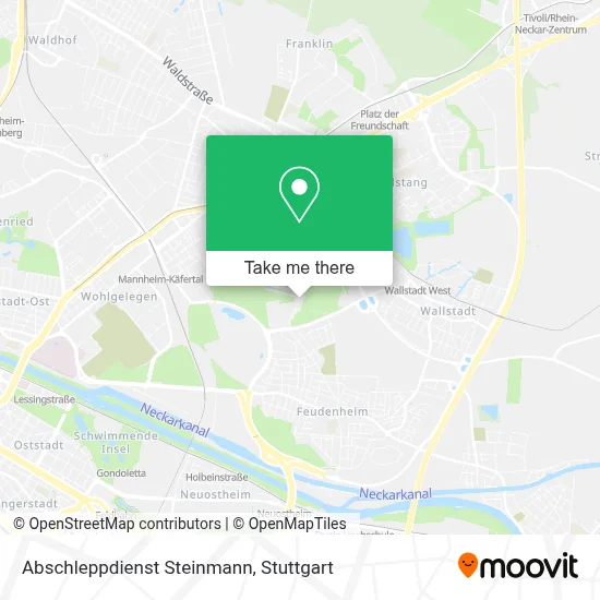 Abschleppdienst Steinmann map