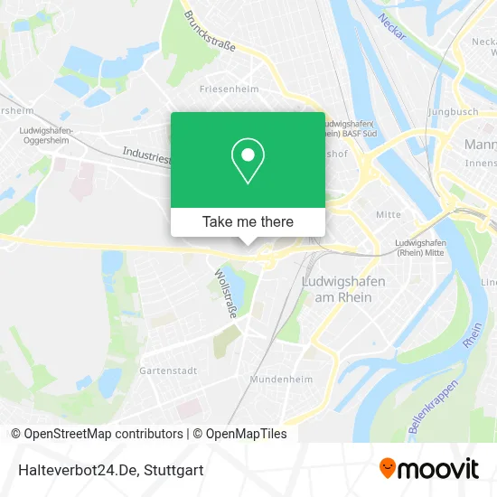 Halteverbot24.De map