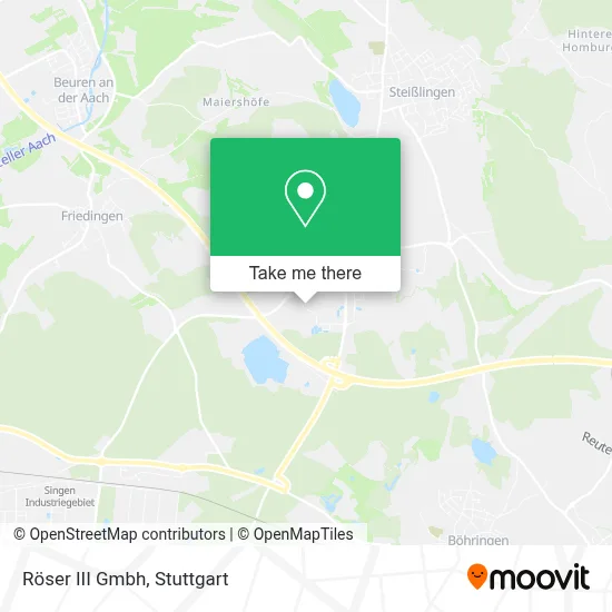 Röser III Gmbh map