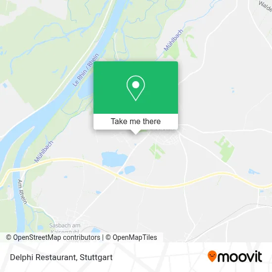 Restaurant Delphi map