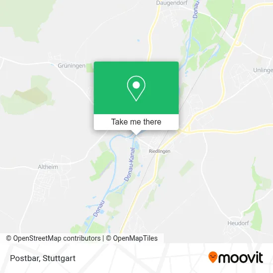 Postbar map