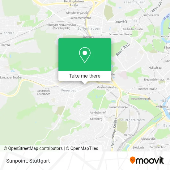 Sunpoint map