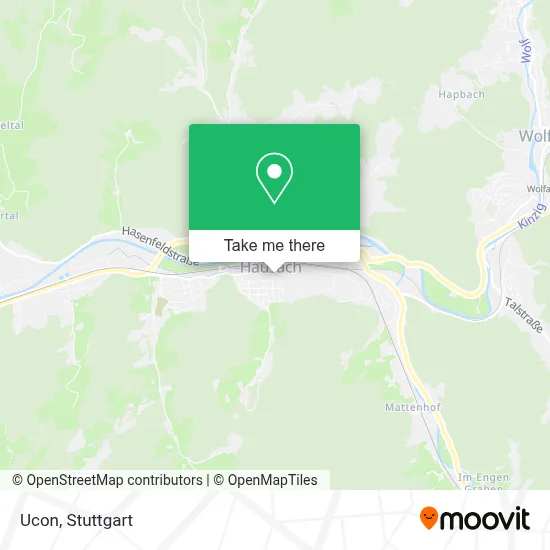 Ucon map