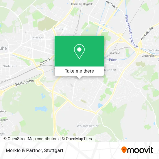 Merkle & Partner map