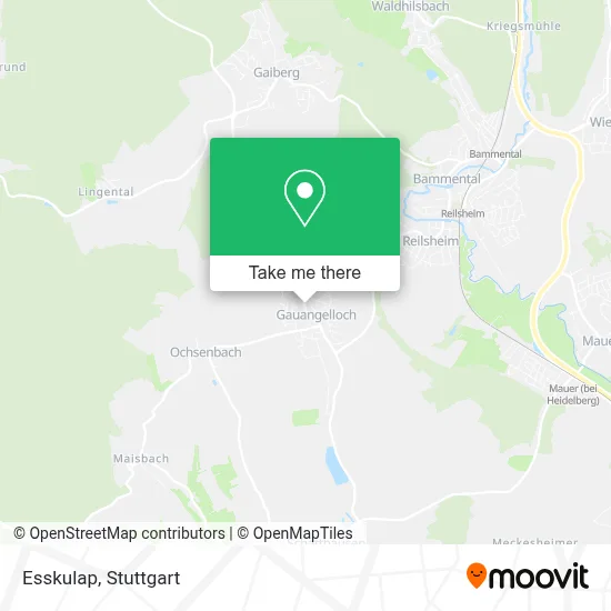 Esskulap map