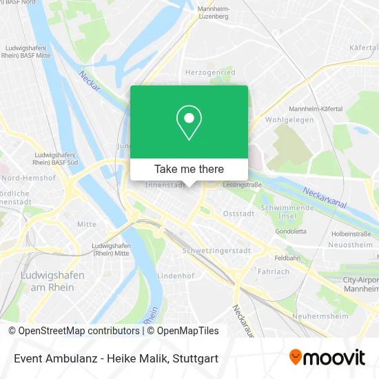 Event Ambulanz - Heike Malik map