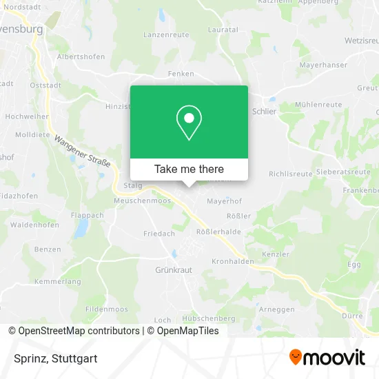 Sprinz map