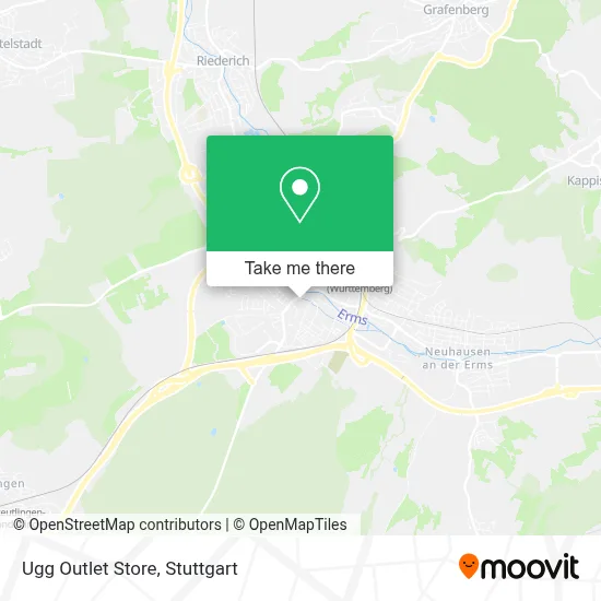 Ugg Outlet Store map