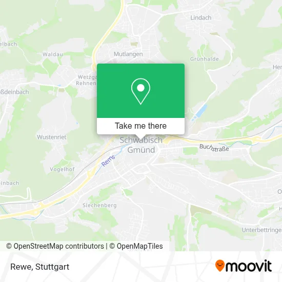 Rewe map