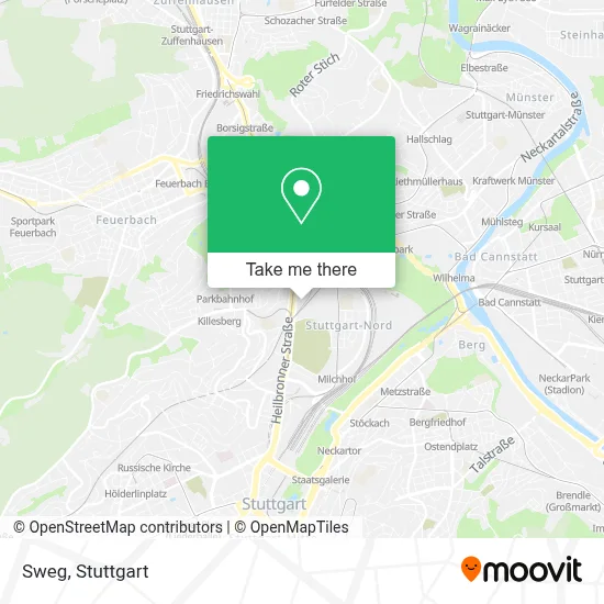 Sweg map