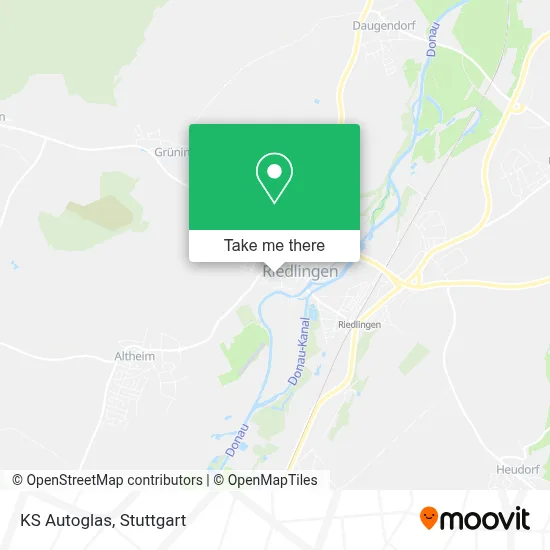 KS Autoglas map