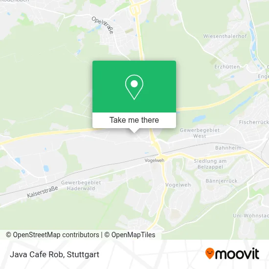 Java Cafe Rob map
