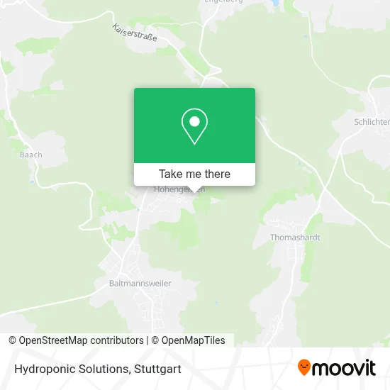 Hydroponic Solutions map