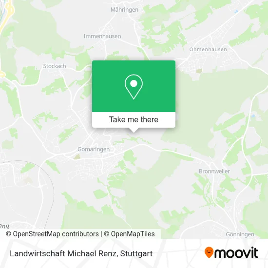 Landwirtschaft Michael Renz map