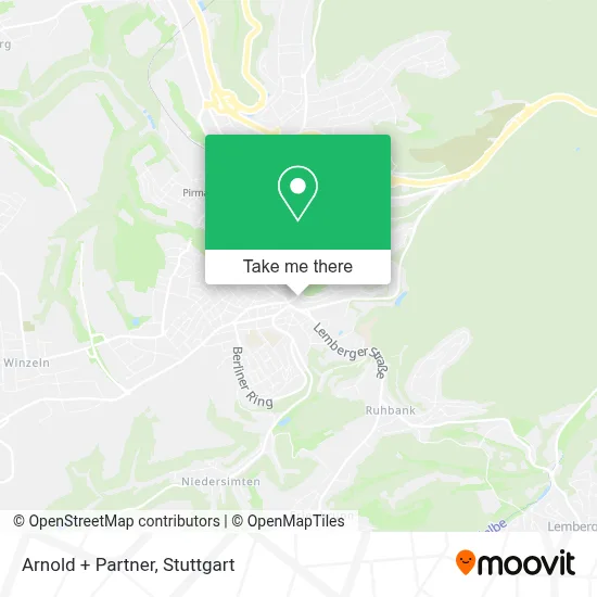 Arnold + Partner map