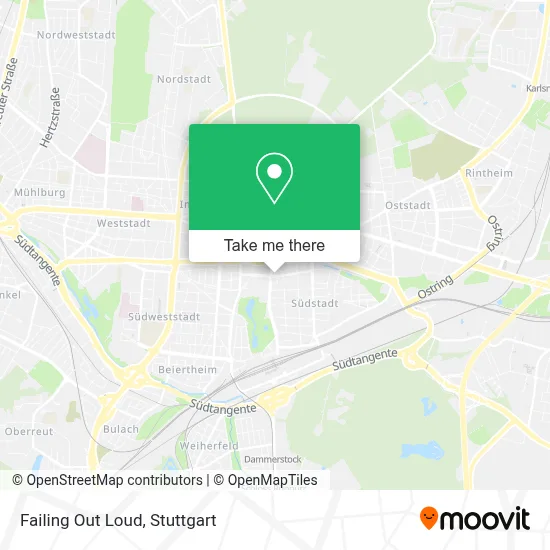 Failing Out Loud map