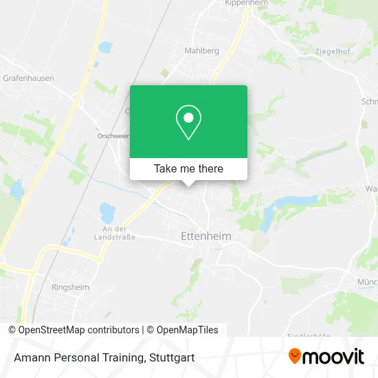 Amann Personal Training map
