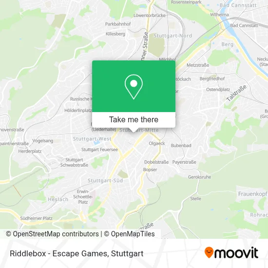 Riddlebox - Escape Games map