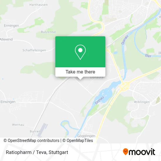 Ratiopharm / Teva map