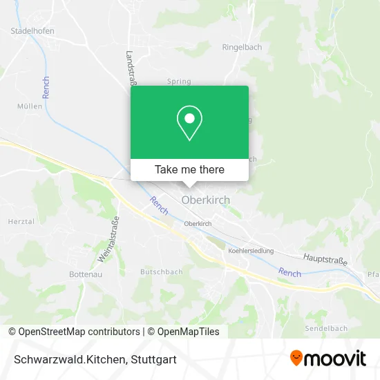 Schwarzwald.Kitchen map